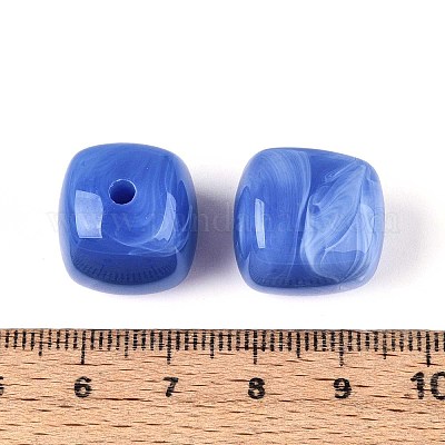 Непрозрачные акриловые бусины&nbsp;OACR-ZX006-33G-1