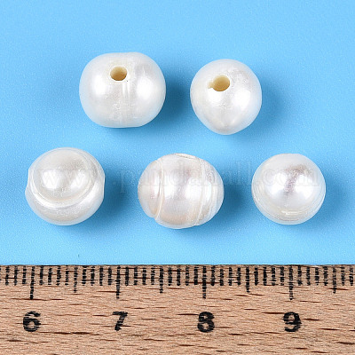 Естественный культурный жемчуг пресноводных PEAR-N013-08I-1