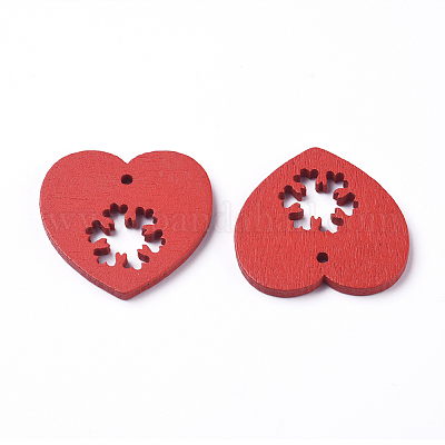 Кулоны из натурального тополя&nbsp;LS-WOOD-D010-10A-1