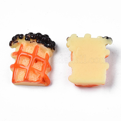 Кабошоны из непрозрачной эпоксидной смолы CRES-S358-42-1