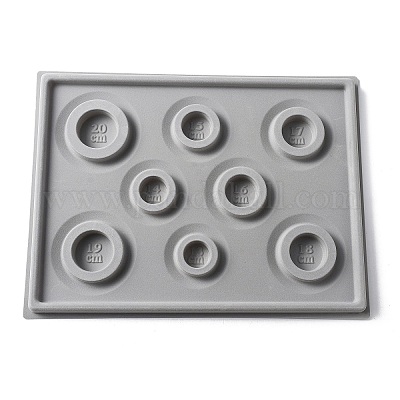 Доски для дизайна бисера из смолы TOOL-WH0039-44-1