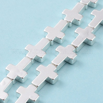 Гальванические немагнитная синтетический гематит бисер пряди G-C006-08S-1