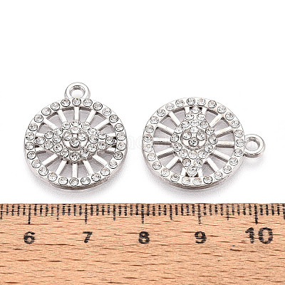 Подвески из сплава и страза FIND-N008-08P-1