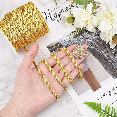 3-слойный полиэстеровый шнур&nbsp;OCOR-WH0033-17G-WH-1