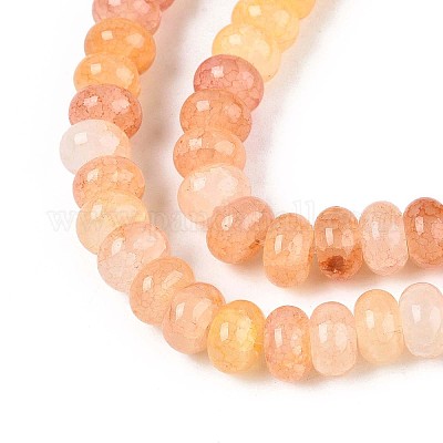 Стеклянные бусины GLAA-N059-5x8mm-26-1