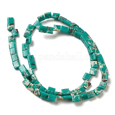 Синтетические имперские нитки из бисера яшмы G-F762-A03-01-1