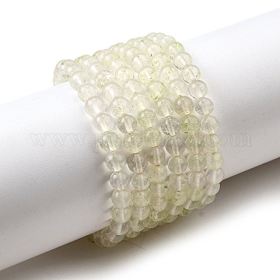 Арбуз камень стеклянные бусы пряди G-L621-B04-4mm-1