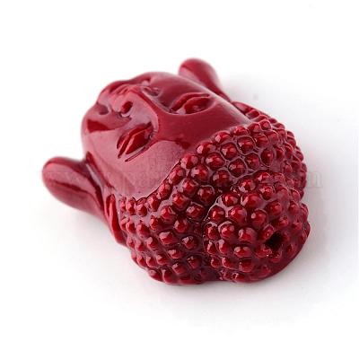 Синтетических коралловых бусин&nbsp;CORA-S003-15mm-03-1