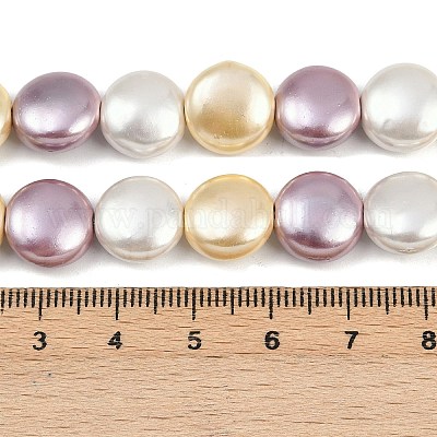 Гальванические оболочки жемчужные бусы пряди BSHE-H113-02A-1