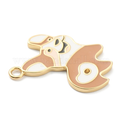 Латунь эмаль подвески&nbsp;KK-J278-41G-1