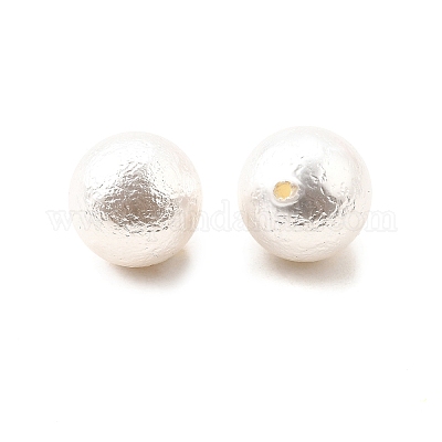 Гальванизированные бусины из ракушек-жемчужин BSHE-K016-12mm-1