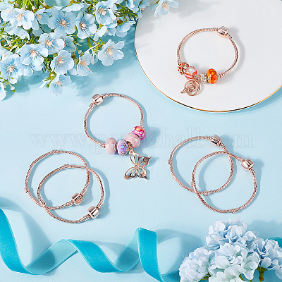 Изготовление браслета в европейском стиле из латуни 6шт. PPJ-SC0001-01C-1