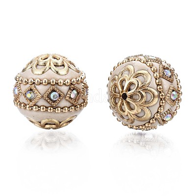 Индонезийские бусины ручной работы IPDL-E010-20-02-1