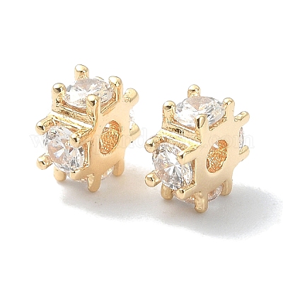 Латунные бусины KK-A194-15G-1