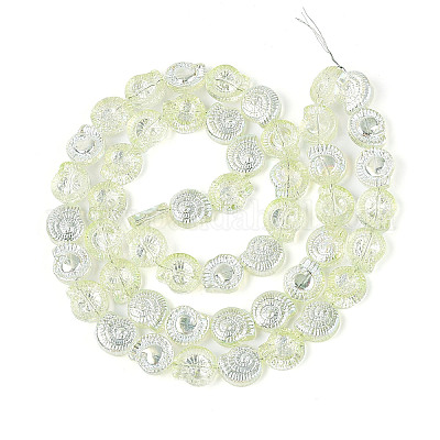 Гальванизируйте прозрачное стекло бисер нитей EGLA-S190-05C-1