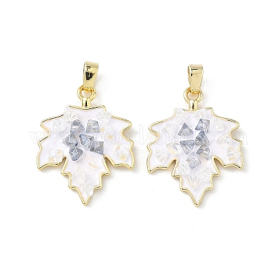 Латунь эмаль подвески&nbsp;KK-Z134-02G-01-1