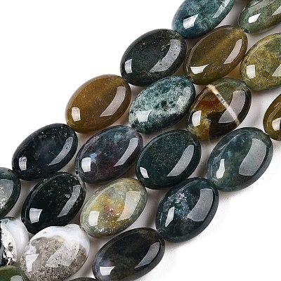 Природного индийского агата бисер нитей G-M206-41-1