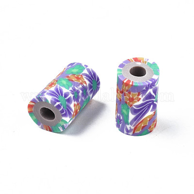 Бусины из полимерной глины  CLAY-N008-046-16-1