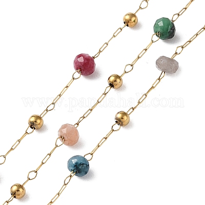 Ионное покрытие (ip) звеньевая цепь из нержавеющей стали 304 CHS-A009-01G-01-1