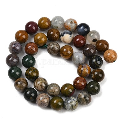 Натуральный океанский агат G-G772-06-B-01-1