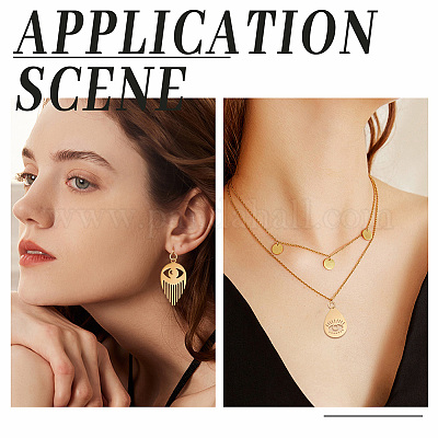 12 шт. 12 стиля подвески из нержавеющей стали 201 STAS-GA0001-41-1