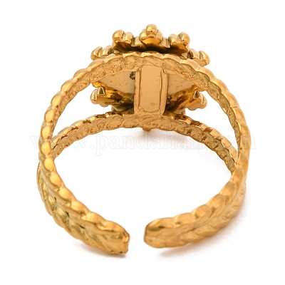 Овальные натуральные перстни из сердолика RJEW-Q822-23G-01-1