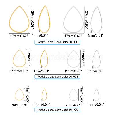 Латунные соединительные колечки&nbsp;KK-PH0036-46-WH-1