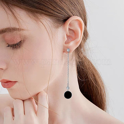 Фурнитура для сережек-гвоздиков из нержавеющей стали 304 STAS-UN0060-01C-1