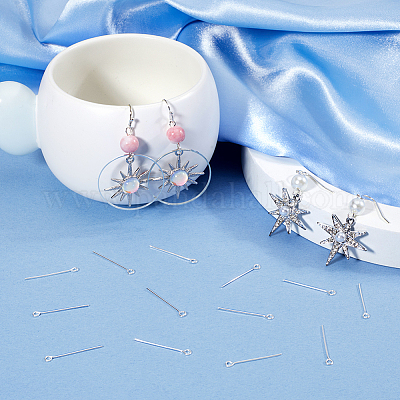 600 шт. Латунный штифт для глаз KK-SP0001-69A-S-1