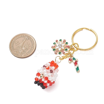 Стеклянные брелоки из нержавеющей стали 304 KEYC-MZ00053-1