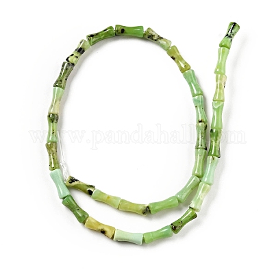 Натуральные хризопразные бисерные пряди G-E071-B03-1