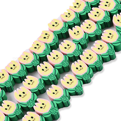 Полимерной глины ручной работы бисер нитей CLAY-N008-068-B01-1