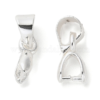 Латунные держатели кулонов с покрытием стойки KK-R211-04S-1