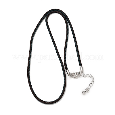 Изготовление ожерелья из плетеного нейлонового шнура толщиной 2.5 мм FIND-G095-01P-01-1