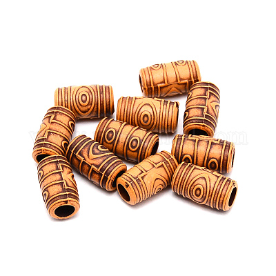 Бусины из cмолы RESI-WH0014-24-1