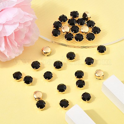 Preciosa® maxima crystal в пришивной чашке X-PRC-SS39-23980-G-1