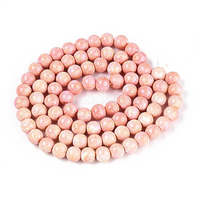 Выпечка краска бисер пряди DGLA-N016-10mm-01-1