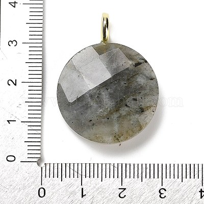 Ограненные подвески из натурального лабрадорита G-A287-02G-02-1