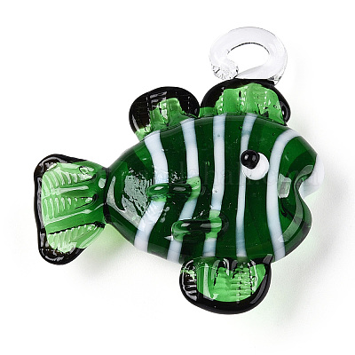 Подвески лэмпворк ручной работы LAMP-T021-24B-1