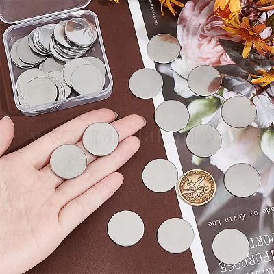 40 шт. кабошоны из нержавеющей стали 304 STAS-UN0056-64-1