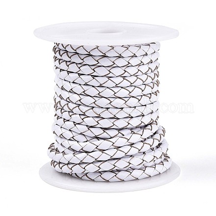 Полый плетеный шнур из коровьей кожи NWIR-ZX002-01C-1