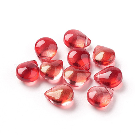 Perles en verre transparentes X-EGLA-L026-A05-1
