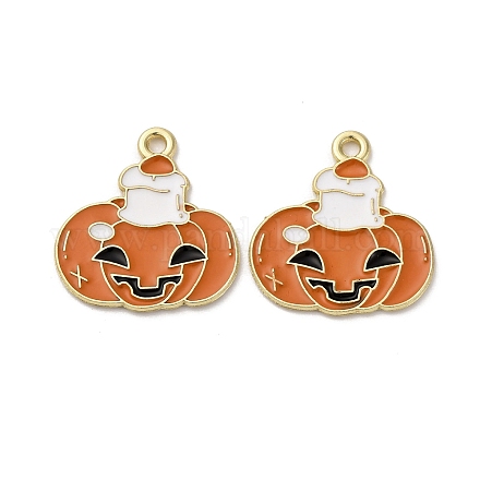 Подвески из сплава хэллоуина с эмалью&nbsp;STAS-I354-01G-B01-1