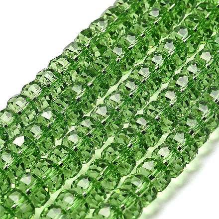 Прозрачные стеклянные бусины EGLA-K071-05I-1