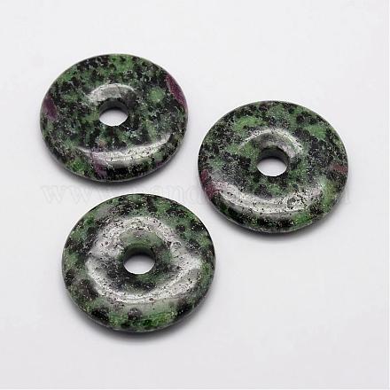 Natural Ruby in Zoisite Pendants G-P165-04-1