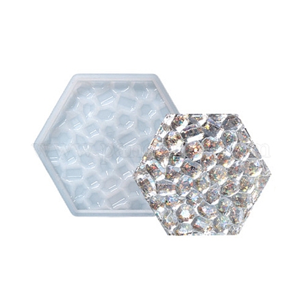 Stampi per tappetini in silicone con trama a diamante DIY-C061-04A-1