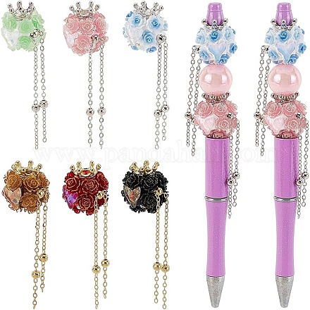 12шт 6 цвета полимерной глины ручной работы со смолой CLAY-AR0001-36A-1