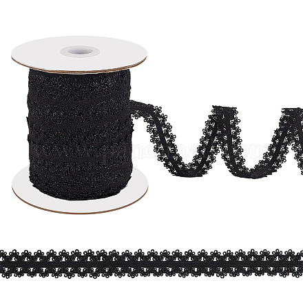 40 м нейлоновых эластичных двухсторонних кружевных лент пико OCOR-WH0101-47A-1