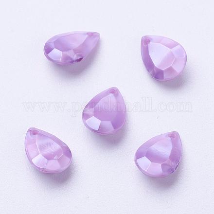 Imitazione di perle pendenti in acrilico MACR-K335-14mm-P05-1