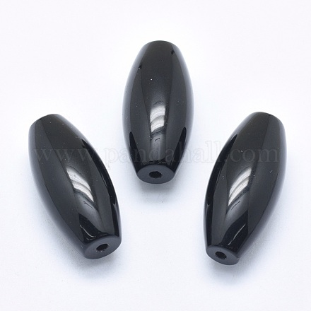 Natural Obsidian Beads G-P384-T22-1